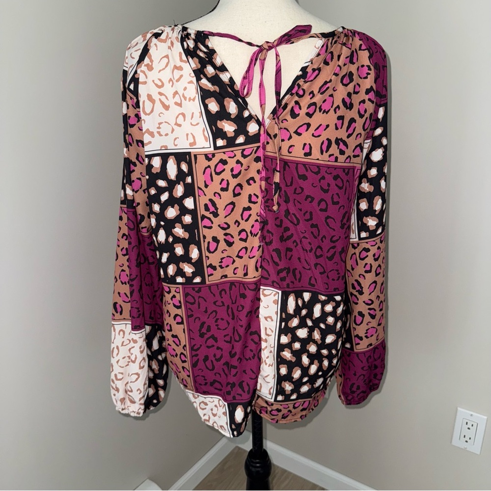 Something About You Leopard Print Patchwork Women… - image 4